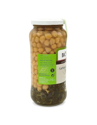 GARBANZOS CON ESPINACAS ECOLOGICOS - 540 g