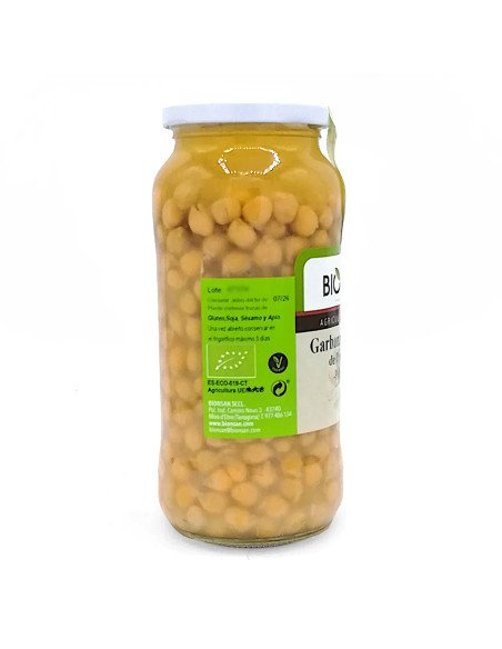 GARBANZOS COCIDOS ECOLOGICOS - 540 g