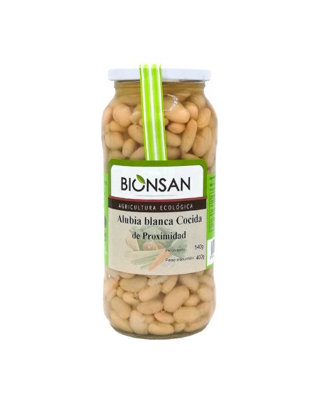 ALUBIAS BLANCAS COCIDAS ECOLOGICAS - 540 g