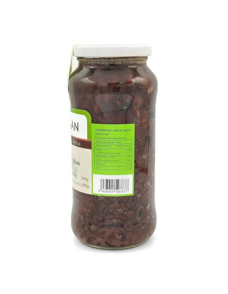 FRIJOLES COCIDOS ECOLOGICOS - 540 g