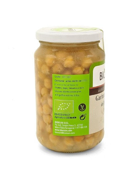 GARBANZOS COCIDOS ECOLOGICOS - 220 g