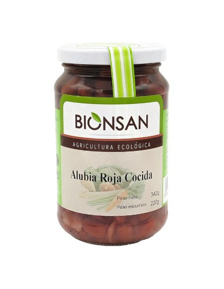 ALUBIAS ROJAS COCIDAS ECOLOGICAS - 220 g