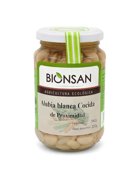 ALUBIAS BLANCAS COCIDAS ECOLOGICAS - 220 g