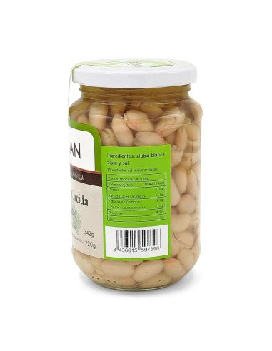 ALUBIAS BLANCAS COCIDAS ECOLOGICAS - 220 g