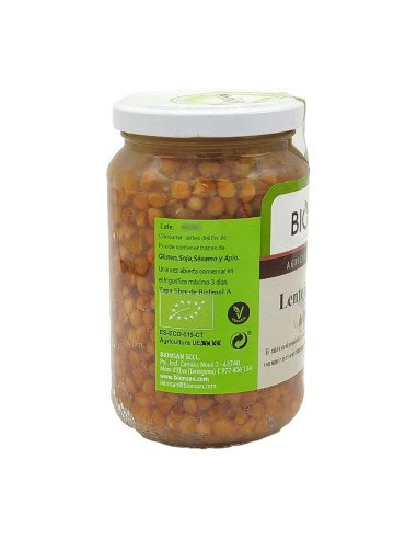 LENTEJAS COCIDAS ECOLOGICAS - 220 g
