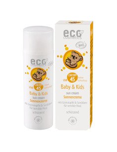 PROTECTOR SOLAR ECOLOGICO PARA BEBES Y NIÑOS SPF45 - 50 ml