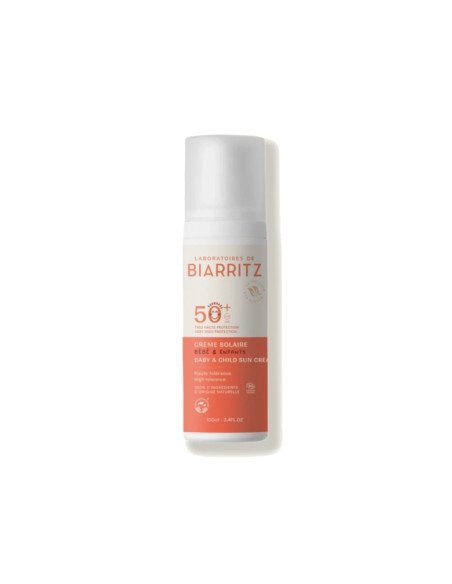 CREMA SOLAR PARA BEBES Y NIÑOS SPF50+ BIO - 100 ml