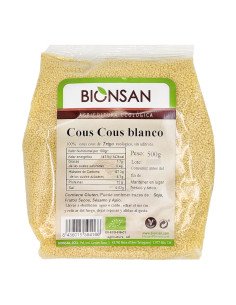 COUS COUS BLANCO DE TRIGO ECOLOGICO - 500 g