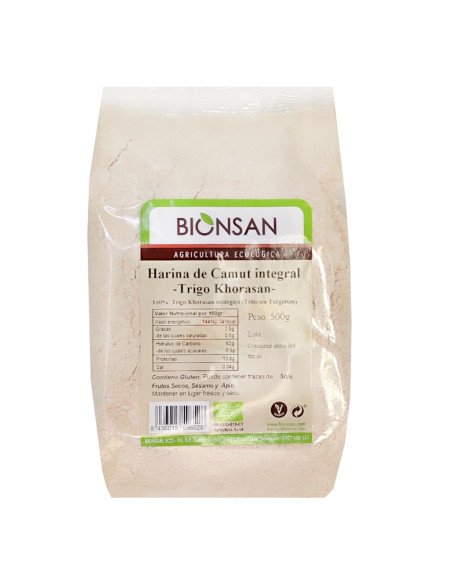 HARINA DE CAMUT INTEGRAL ECOLOGICA (Trigo Khorasan) - 500 g