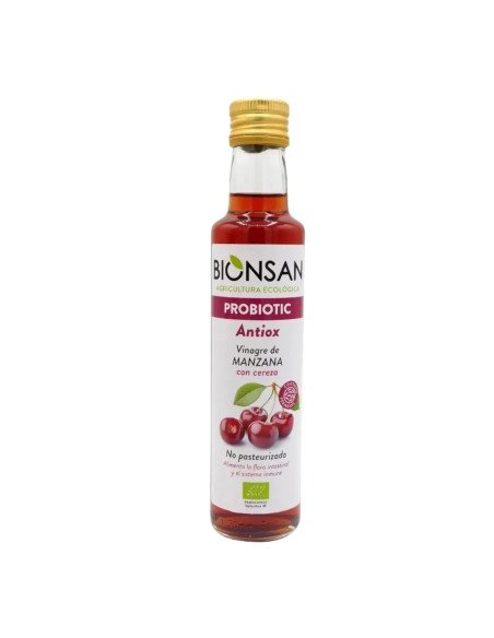 VINAGRE DE MANZANA CON CEREZA ECOLOGICO - 250 ml