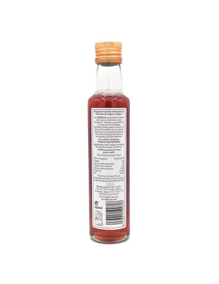 VINAGRE DE MANZANA CON CEREZA ECOLOGICO - 250 ml