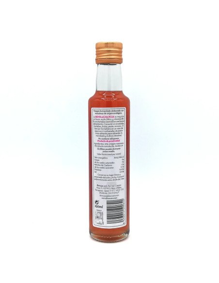 VINAGRE DE MANZANA CON REMOLACHA ROJA ECOLOGICO - 250 ml