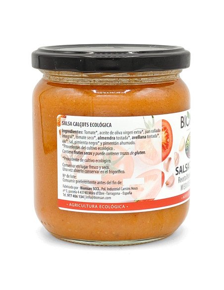SALSA CALÇOTS ECOLOGICA - 330 g