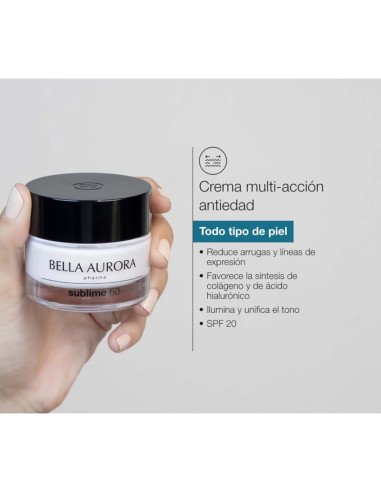 SUBLIME 50 DIA - CREMA MULTIACCION ANTIEDAD -...