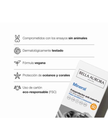 PROTECTOR SOLAR ANTIMANCHAS SPF50 - 50 ml