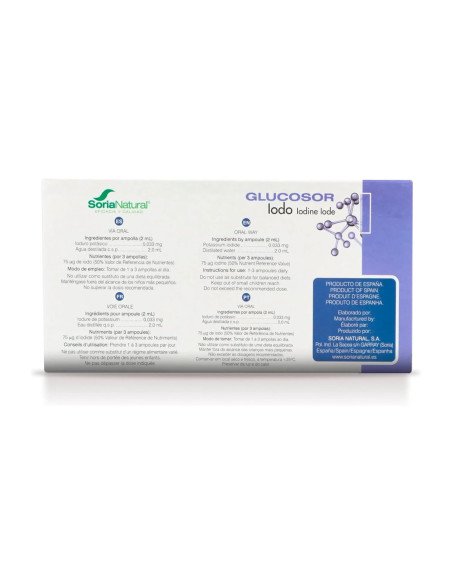 GLUCOSOR IODO - 28 ampollas