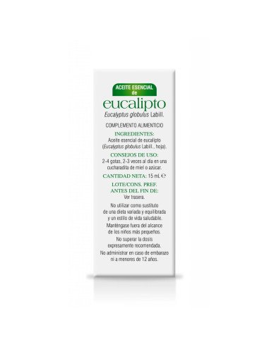 ACEITE ESENCIAL DE EUCALIPTO - 15 ml