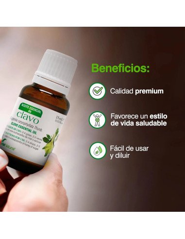 ACEITE ESENCIAL DE CLAVO - 15 ml