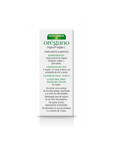 ACEITE ESENCIAL DE OREGANO - 15 ml