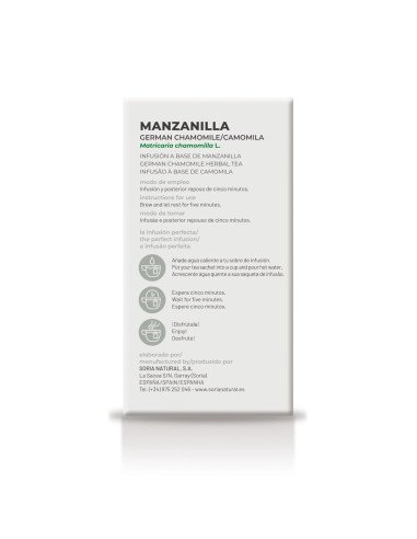 MANZANILLA - 20 filtros