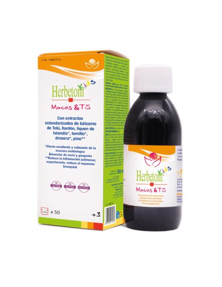 HERBETOM KIDS MUCOS & TS - 250 ml