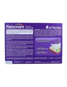 FISIOCREM PARCHE ACTIVE - 4 parches 2