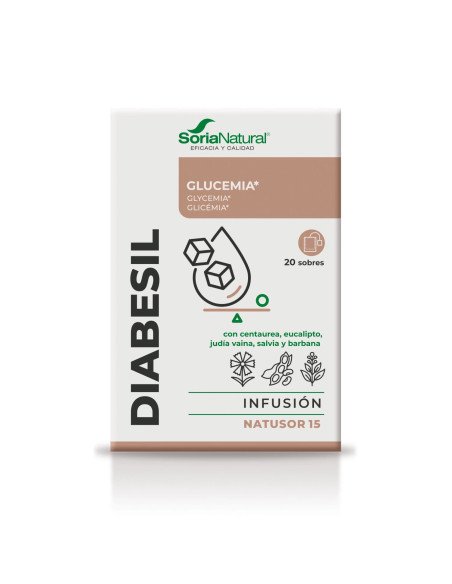 NATUSOR 15 DIABESIL - 20 filtros