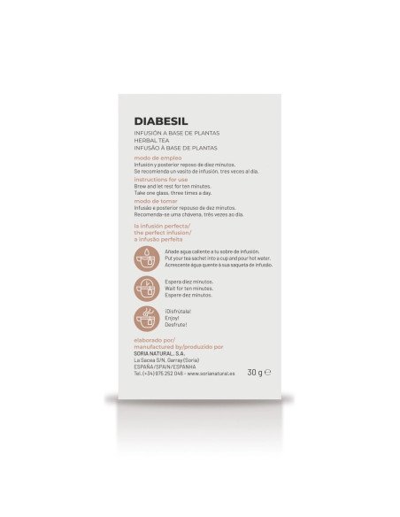 NATUSOR 15 DIABESIL - 20 filtros