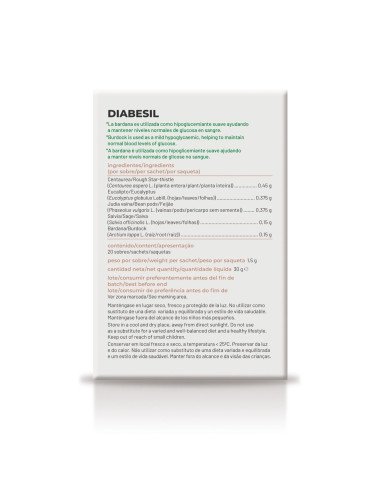 NATUSOR 15 DIABESIL - 20 filtros