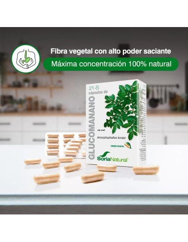 21-S GLUCOMANANO - 60 caps