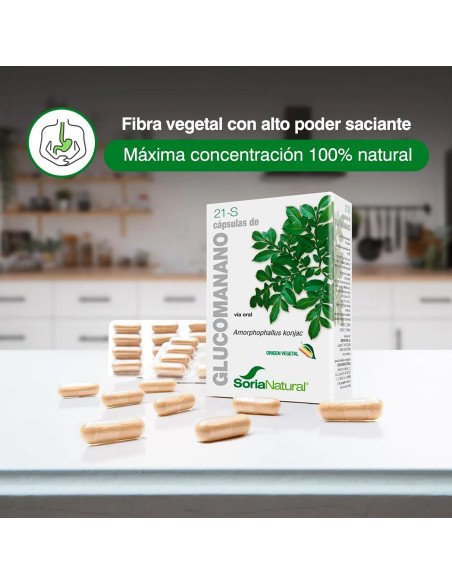 21-S GLUCOMANANO - 60 caps