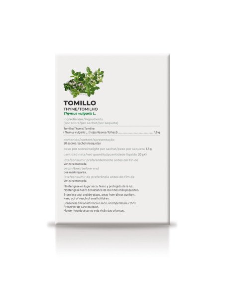 TOMILLO (Infusión) - 20 filtros