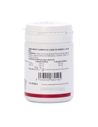 GINSENG CON JALEA REAL - 60 caps