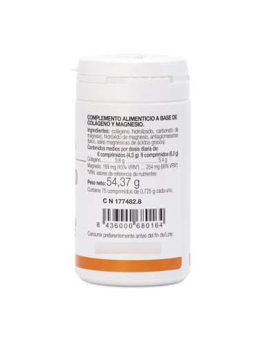COLÁGENO CON MAGNESIO - 75 comp