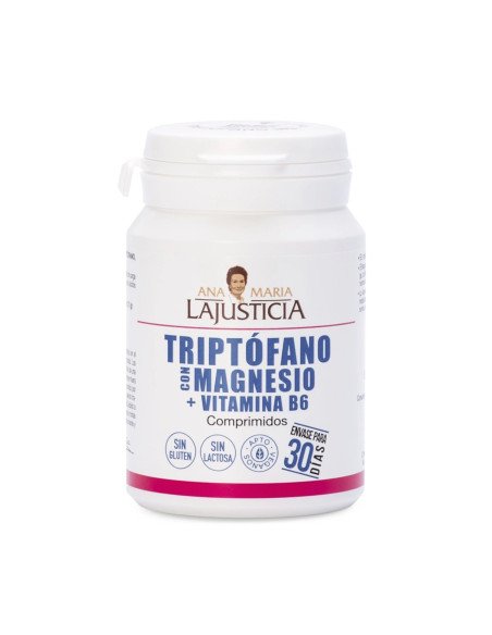 TRIPTÓFANO CON MAGNESIO + VITAMINA B6 - 60 comp