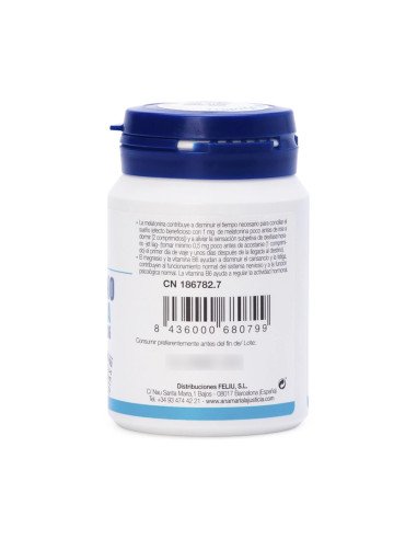 TRIPTÓFANO CON MELATONINA + MAGNESIO Y VIT.B6 - 60 comp