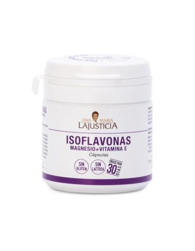 ISOFLAVONAS CON MAGNESIO + VITAMINA E - 30 caps