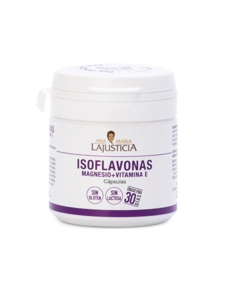 ISOFLAVONAS CON MAGNESIO + VITAMINA E - 30 caps