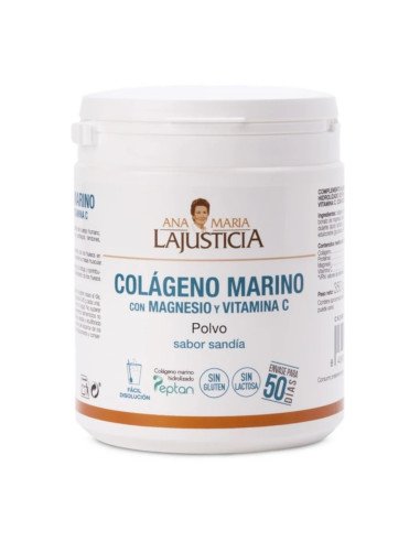 COLÁGENO MARINO CON MAGNESIO Y VITAMINA C...