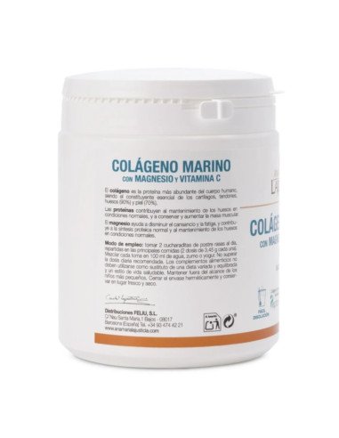 COLÁGENO MARINO CON MAGNESIO Y VITAMINA C...