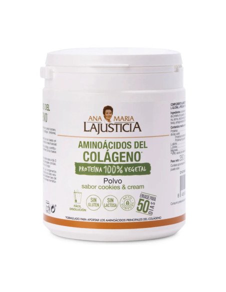 AMINOÁCIDOS DEL COLÁGENO (Sabor cookies and cream) - 350 g