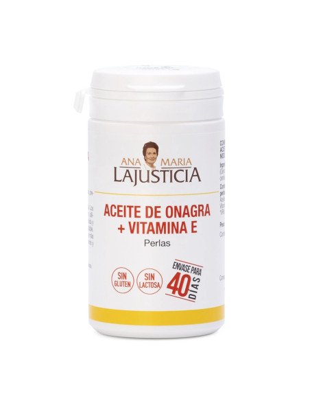 ACEITE DE ONAGRA + VITAMINA E - 80 perlas