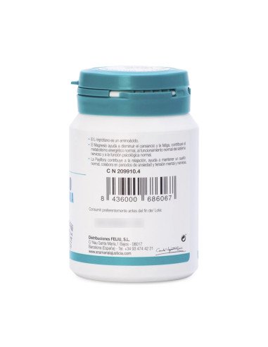 TRIPTÓFANO CON GABA + PASIFLORA Y MAGNESIO - 60 comp