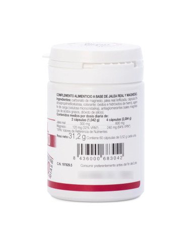 JALEA REAL CON MAGNESIO - 60 cap