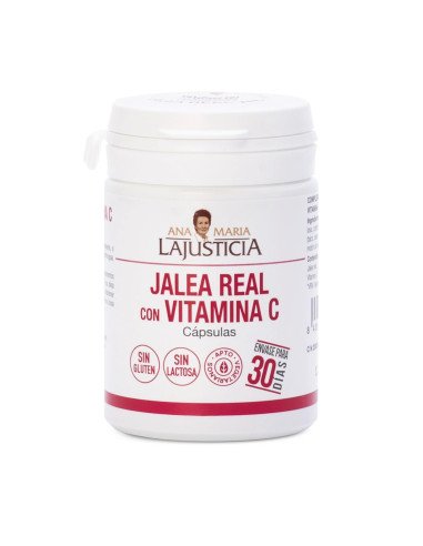JALEA REAL CON VITAMINA C - 60 cap