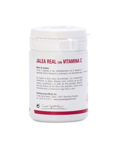 JALEA REAL CON VITAMINA C - 60 cap