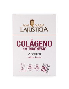 COLÁGENO CON MAGNESIO (Sabor fresa) - 20 sticks 2