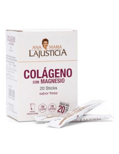COLÁGENO CON MAGNESIO (Sabor fresa) - 20 sticks