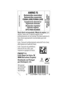AMINO 75 - 30 vcaps 2