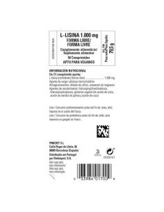 L-LISINA 1000 mg - 50 comp 2